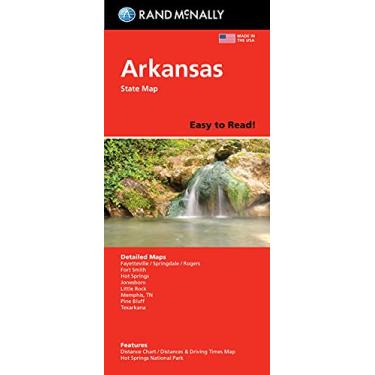 Imagem de Rand McNally Easy to Read: Arkansas State Map