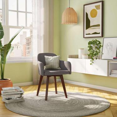 Imagem de poltrona braga cinza