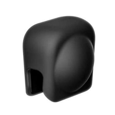 Imagem de HUAYUWA Capa protetora de lente de câmera de silicone macio antipoeira anti-arranhões capa protetora de lente compatível com Insta360 X3 acessórios de proteção de lente de câmera de ação de 360 graus