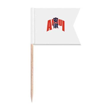 Imagem de Anhui City Province Modeling Toothpick Flags Marcação de rotulagem para Bolo Festa Comida Prato de Queijo