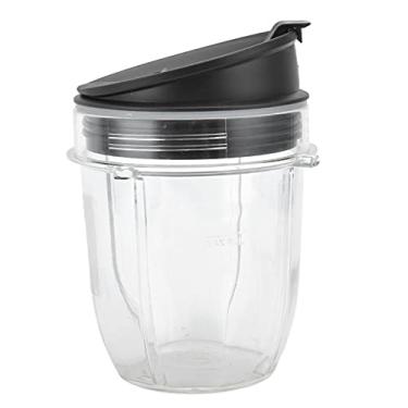 Imagem de Recipiente para liquidificador, copo de substituição com tampa, liquidificador, copo de substituição portátil de 355 ml para espremedor NUTRI
