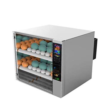 Imagem de Incubadora De Ovos De 36-60 Ovos, Incubadora Automática De Aves, Controle Automático De Temperatura, Display LED, Incubadora De Ovos,Camada Dupla: 60 Ovos,Collector88