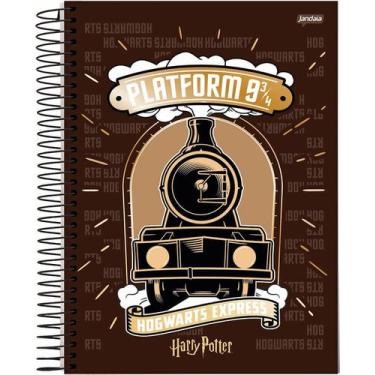 Imagem de Caderno Espiral Colegial Harry Potter 80 Folhas Jandaia