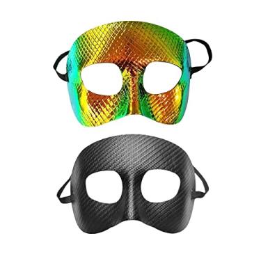 Imagem de Dynwave Protetor Esportivo para Proteção Facial Da Metade Superior Do Nariz Quebrado máscara de disfarce, meia máscara, meia máscara facial