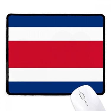 Imagem de Mousepad da Costa Rica com a bandeira nacional da América do Norte e borda costurada para jogos