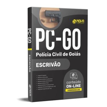 Imagem de Apostila Pc-Go 2021 - Escrivão - Editora Nova Concursos