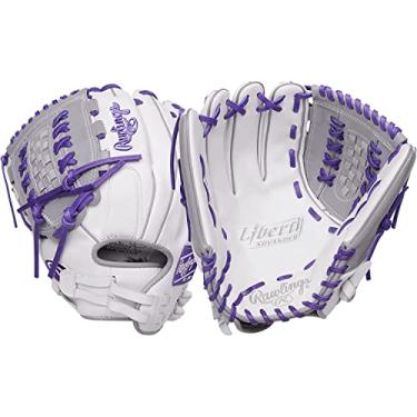 Imagem de Rawlings Liberty Advanced Color Series Speed Shell Double Laced Basket Web Fastpitch Softball Glove 32,5 cm LHT