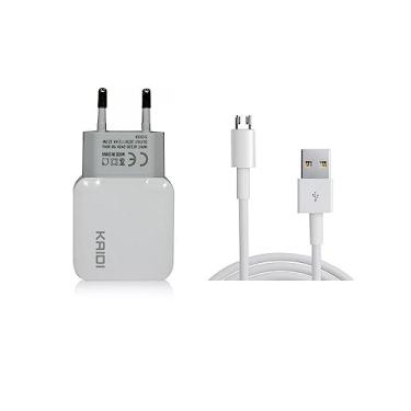 Imagem de Carregador de Parede Micro USB V8 KAIDI KD-301S 2 Saidas 12W
