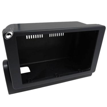 Imagem de Moldura 2 Din 7`` Polegadas MP5 Uno Mille 94/13 Fiorino 97/13 Preta