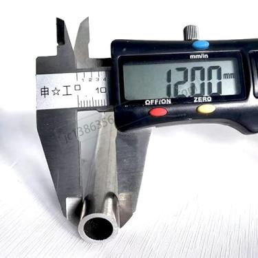 Imagem de Tubo de aço 12 mm tubo de aço cardon 3/8 tubo de aço sem costura 1/2 tubo de aço tubo de metal de 11 mm tubo redondo tubos de aço 9 mm banheira de 3 polegadas (OD12mmID5mm, L10cm)