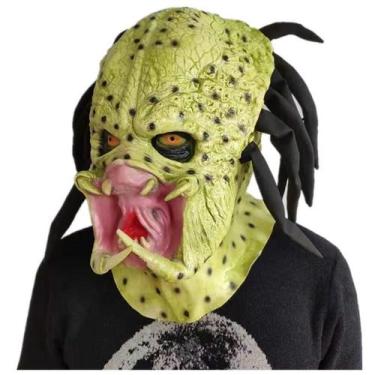 Imagem de Mascara Predador Latex Realista Terror Carnaval Cosplay Et - Mhr