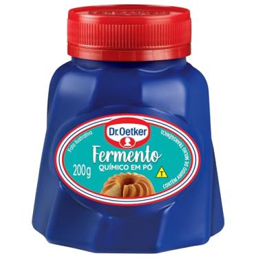 Imagem de Dr. Oetker Fermento Químico em Pó, Ideal para Bolos Macios e Fofinhos, Ação Dupla, 200g