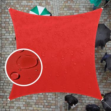 Imagem de ColourTree TAPS9.5 quadrado impermeável toldo toldo toldo toldo toldo tecido de proteção, 95% UV bloqueio UV e resistente à água exterior pátio jardim Carport (fazemos tamanho personalizado)