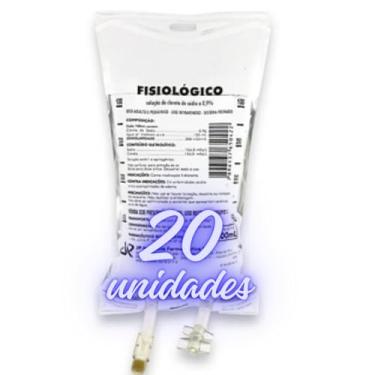 Imagem de 20 UNIDADES SOLUÇÃO FISIOLÓGICA 500 ML JP CAIXA FECHADA