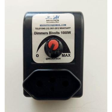 Imagem de Dimmer 1000W Controle de Iluminação e Velocidade + Shakeira