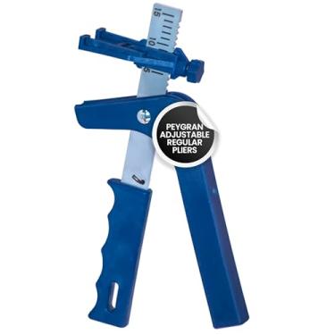 Imagem de Alicate ajustável para sistema de nivelamento de azulejos Peygran para instalação de azulejos e pedras livres de lápis para profissionais e "faça você mesmo". O produto mais preciso e confiável do mercado.