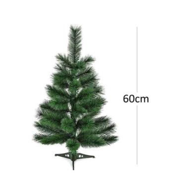 Imagem de Árvore De Natal Pinheiro De Mesa Luxo 60cm Cor Verde A0206e-Global