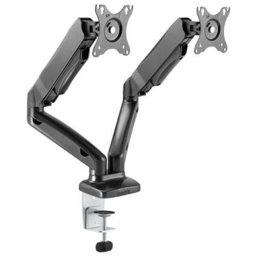 Imagem de Suporte a GAS para 2 Monitores 13 a 27 Vesa 100X100 SM-341B - Vinik