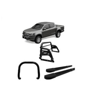 Imagem de Kit Quebra Mato santo Anh3 estr Quadr-s10 12/2020 C/d Preto - HOZZ