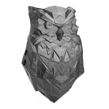 Imagem de Arandela de Parede LED, Requintado, Fácil de Instalar, Luz de Parede de Coruja Impressa Em 3D, Arte de Decoração de Parede Brilhante, Versátil para Entradas de Escadas para