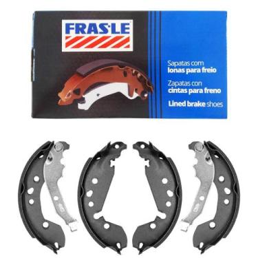 Imagem de Sapata Lona Freio Logan Sandero 2014 a 2017 Traseira Frasle RN446CPA -