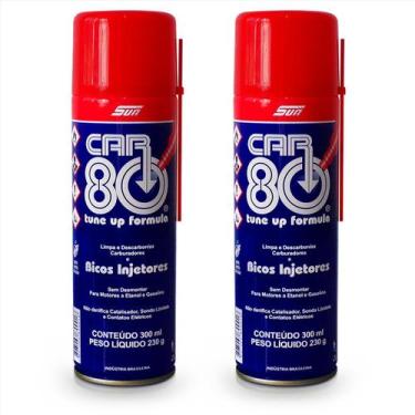 Imagem de Kit 2 Descarbonizantes Desincrustantes Automotivos para Limpeza Car 80