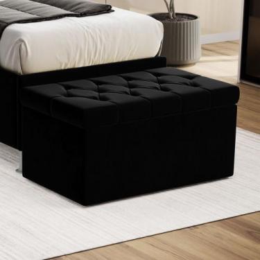Imagem de Calçadeira Estofada para Cama Box Sagitarius 90 para Cama de Solteiro 