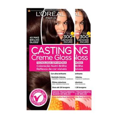 Imagem de L'Oréal Paris Coloração Casting Creme Gloss Kit - 300 Castanho Escuro,