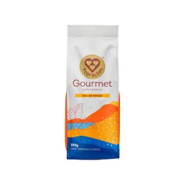 Imagem de Café Moído Gourmet 3 Corações 100% Arábica Sul de Minas Pacote 250g, 2