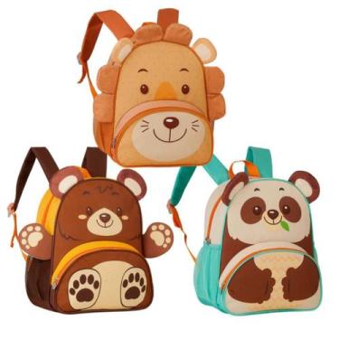 Imagem de Mochila Costas Escolar Infantil e Creche Clio Pets - Ref CP2646D