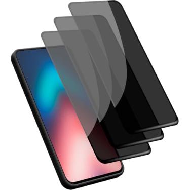 Imagem de Kit 3x Películas Privacidade Compatível Xiaomii Redmi Note 13 Pro 5G Vidro Anti Spy Privative