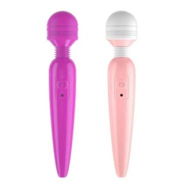 Imagem de Vibrador Varinha Mágica 10 Vibrações Lilo Vipmix, Roxo