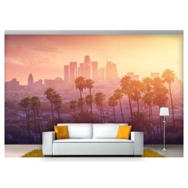 Imagem de Papel De Parede Cidade Prédios Los Angeles 3D 6M² Ncd197 - Você Decora