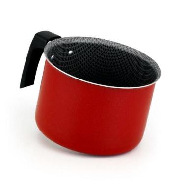 Imagem de Fervedor - Canecão - Leiteira - 12 cm - 1,1 litro - Vermelho - Alegret
