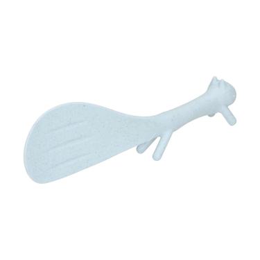 Imagem de Colher de arroz, pá de colher de plástico durável elegante panela de arroz para comer para utensílios de cozinha(green)