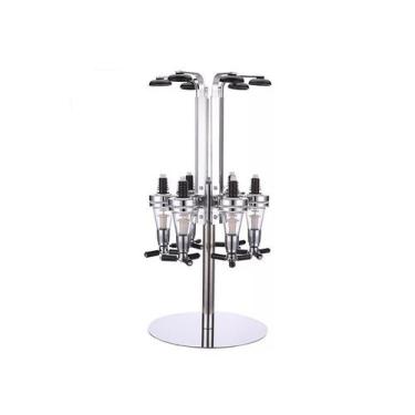 Imagem de Porta Bebidas Giratório Dosador Dispenser Para 6 Garrafas - Ipe Cozinh