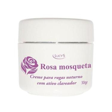 Imagem de Creme Para Rugas E Clareador Noturno Rosa Mosqueta Lucy'S