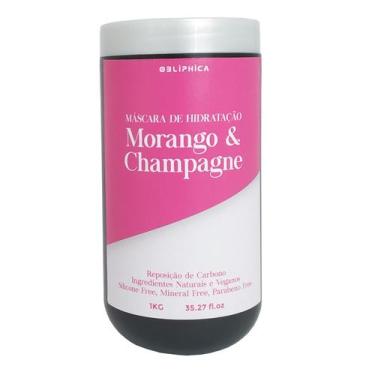 Imagem de Máscara Hidratante Morango e Champagne Obliphica 1kg