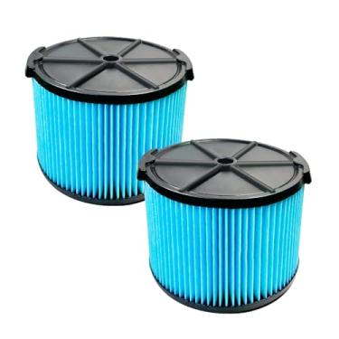 Imagem de Pacote com 2 filtros VF3500 para aspirador de pó Ridgid Shop Vac 4 galões 4,5/8 litros, filtro de substituição de 3 camadas compatível com aspirador portátil Ridgid WD3050, WD4070, WD4080, WD4522,