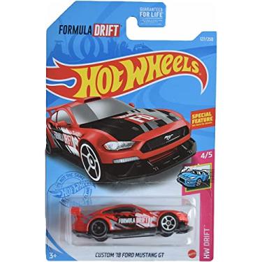 Imagem de Hot Wheels Ford Mustang GT personalizado '18 [vermelho] Drift 4/5