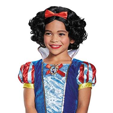 Imagem de Disguise Inc Peruca infantil Branca de Neve Deluxe