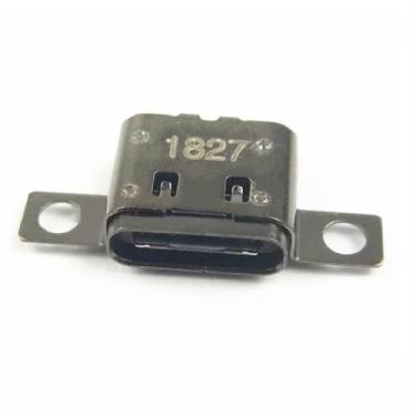 Imagem de AKUYAO Porta de carregamento USB tipo C DC Power Jack Substituição para Lenovo ThinkBook 14 G4+ IAP ARA, 16 G4+ Conector de soquete IAP ARA