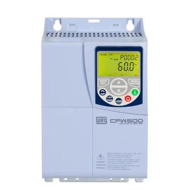 Imagem de Inversor de frequência WEG CFW500 7,5cv 220v 24a Com Entrada Trifásica