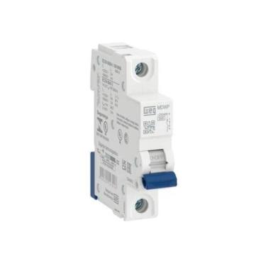 Imagem de Disjuntor unipolar 16a curva c mini din c16 mdwp weg