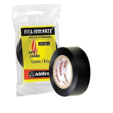 Imagem de Fita Isolante 19mm X 5m Anti-chama Adelbras