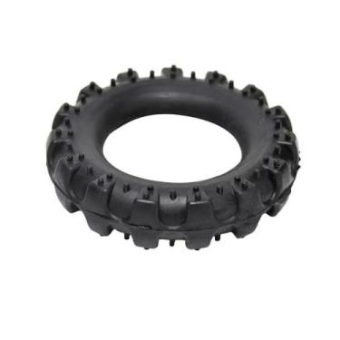 Imagem de Brinquedo pneu preto macisso grande - 2depet