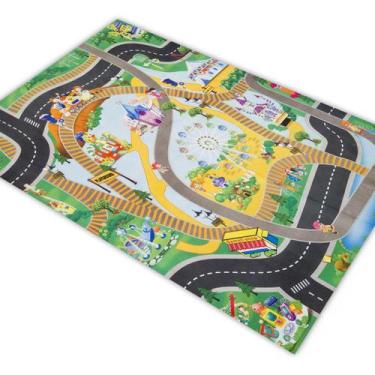 Imagem de Pista para Carrinho Hotwheels Parque de Diversões 1,4x1,0m - PlimShop