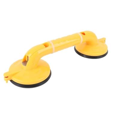 Imagem de Barra de Apoio para Chuveiro Com Ventosa Forte Com Punho Ergonômico Antiderrapante para Segurança de Idosos, Brilho No Anel Escuro, ABS, Barra de Chuveiro de Borracha, 39 Cm