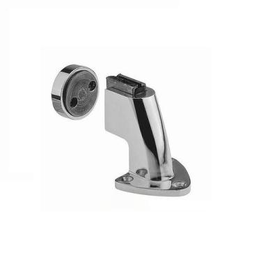 Imagem de Prendedor fixador trava porta  magnético 808 imab cromado cr imã forte