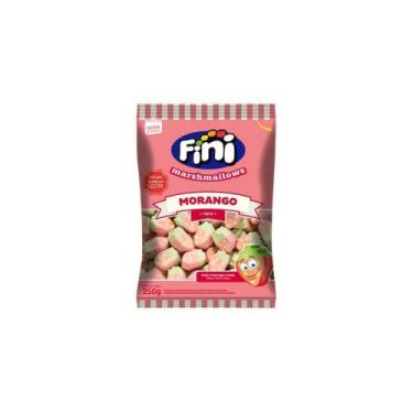Imagem de Marshmallow Fini Morango Pacote com 250grs